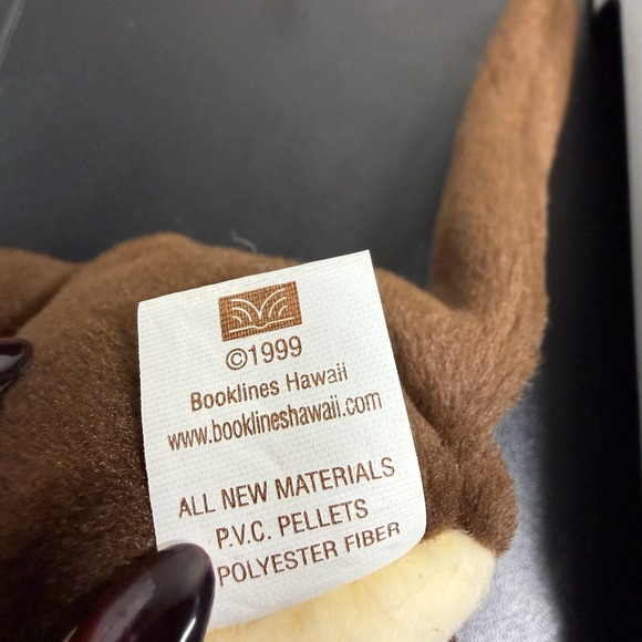 NWT Hawaiian Collectibles, Speedy Mongoose Plush Apiki Wikiwiki 7" Tall - Picture 3 of 3